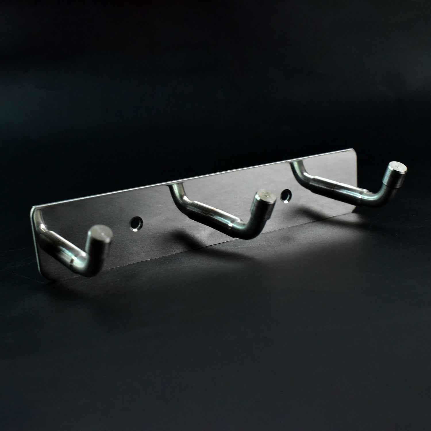 Stainless Steel Wall Mounted Coat Hook Rack – 3 Durable Hooks