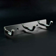 Stainless Steel Wall Mounted Coat Hook Rack – 3 Durable Hooks