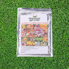 Flower Seeds Combo – 20 Varieties for Vibrant Gardens
