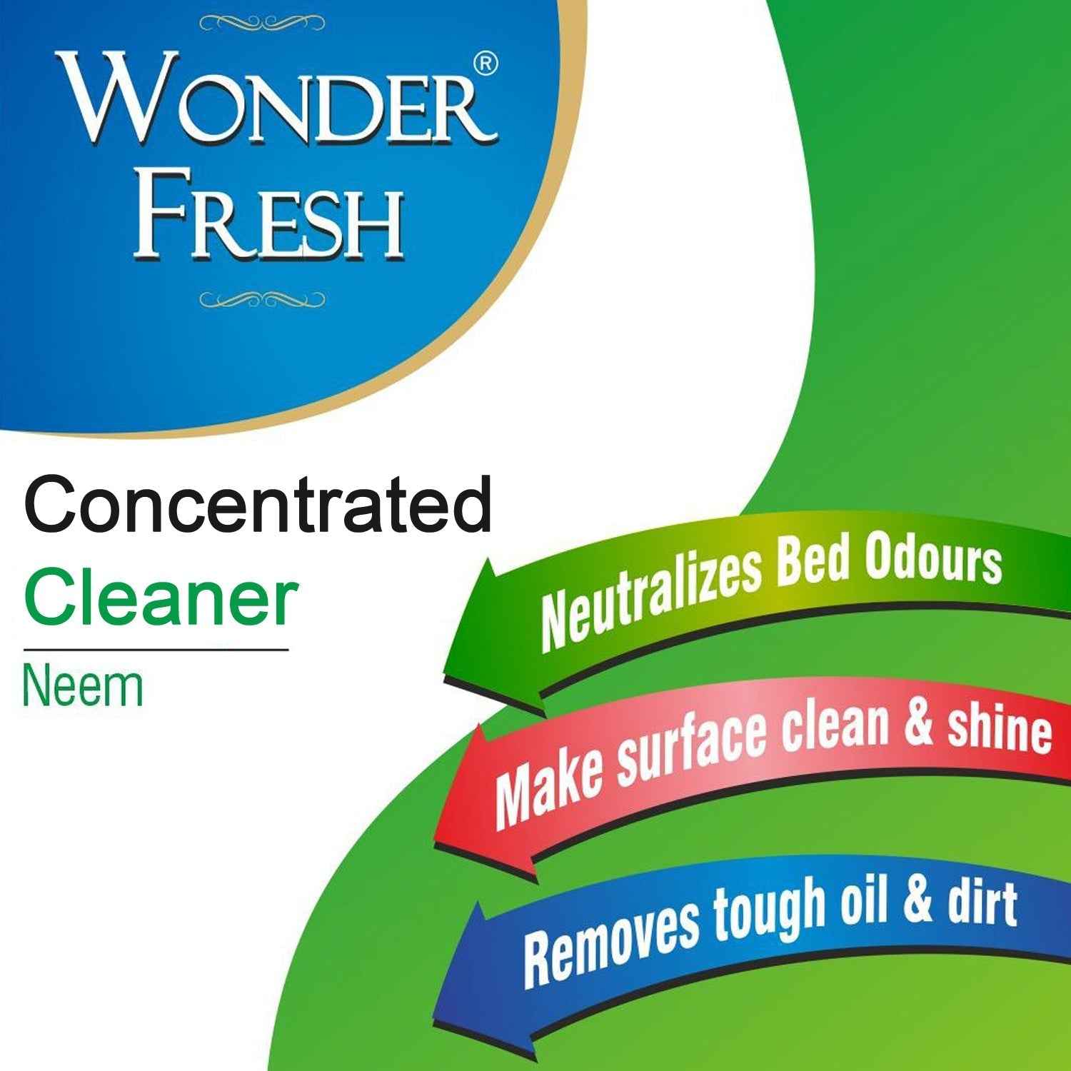 Floor Cleaner Liquid – Disinfectant & Insect Repellent | Wonder Fresh
