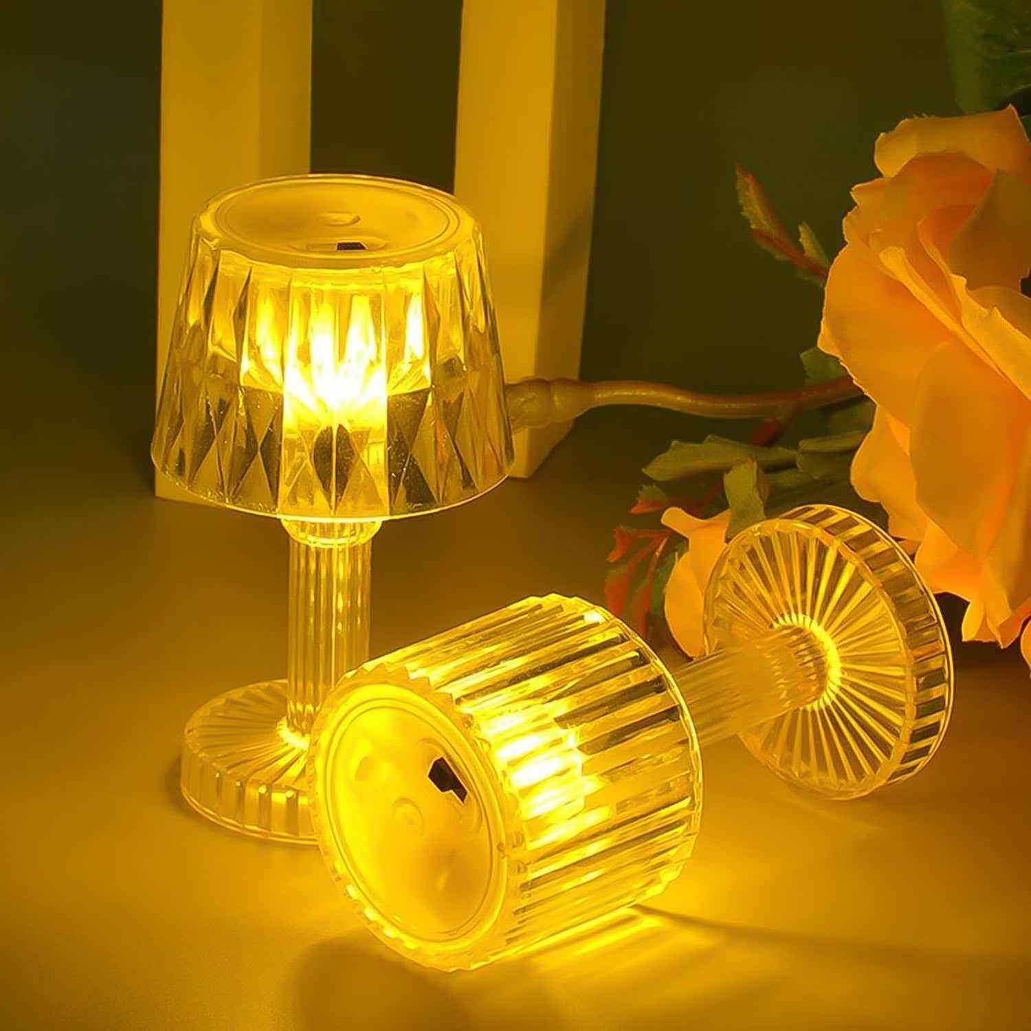 LED Candle Lamp – Portable Small Table Lamp | Tidy Table