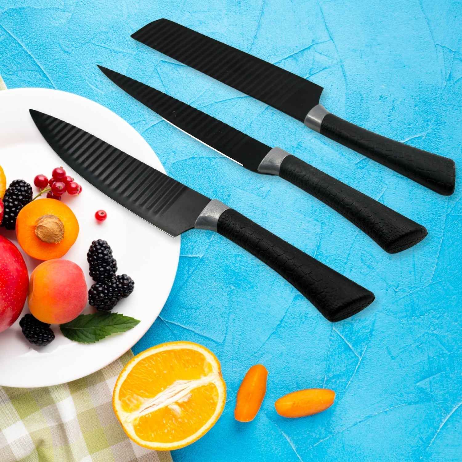 Kitchen Knife Set – 6-Pc Professional Steel | CookAura