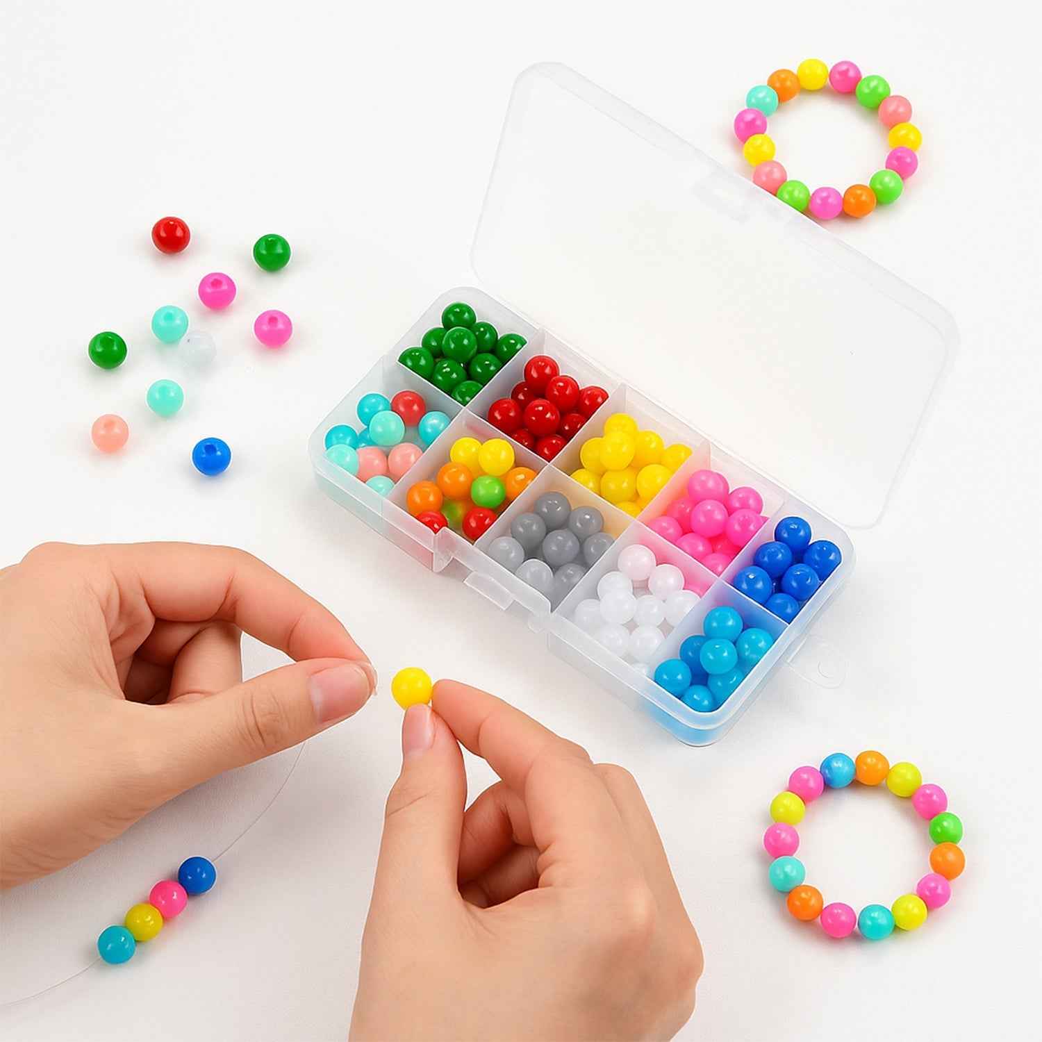 DIY Jewellery Making Kit – Complete Set with Colorful Beads & Accessories