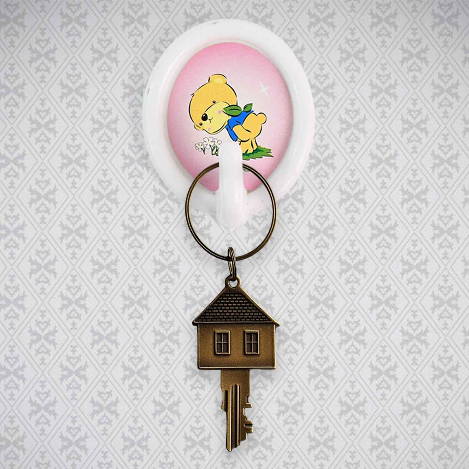 Smiley Wall Hooks – Multipurpose Self-Adhesive Organiser | Bathora
