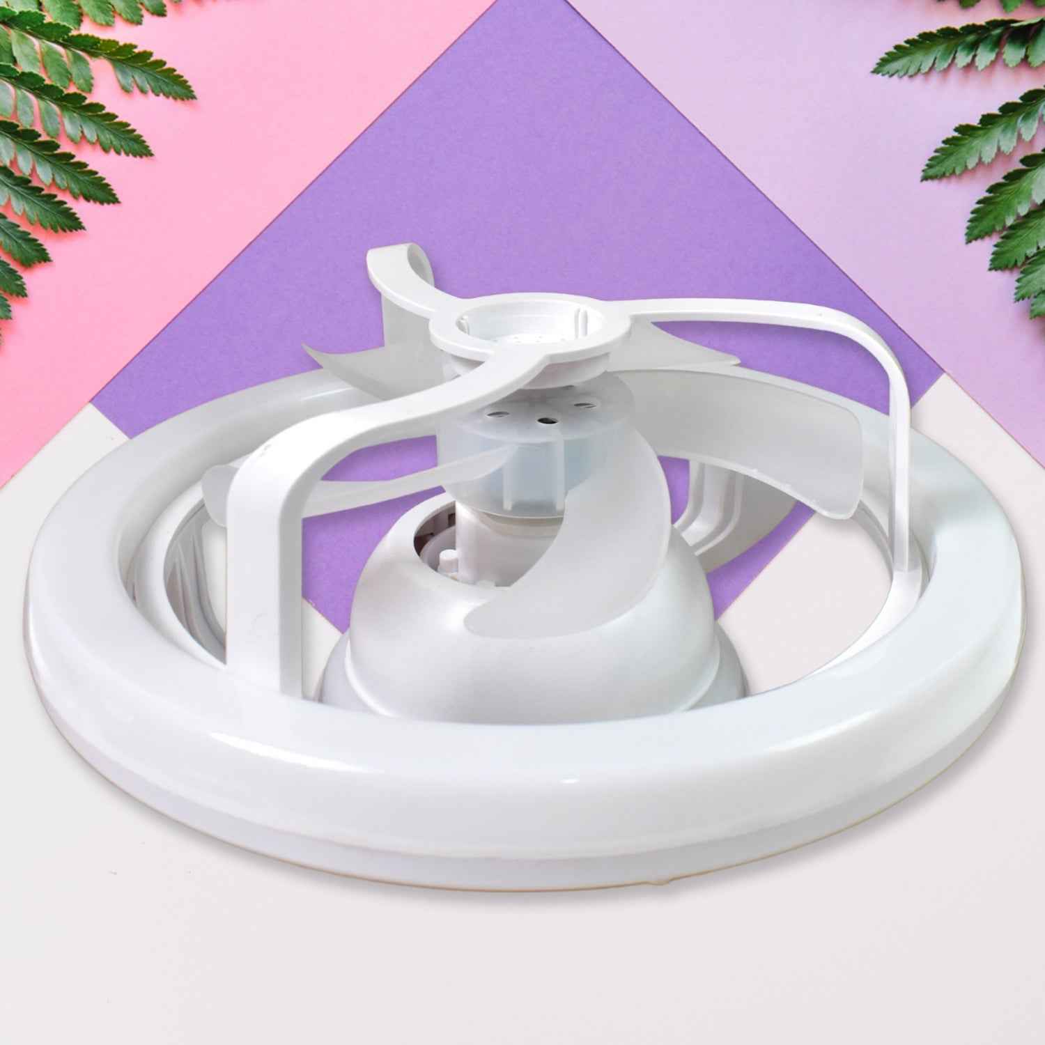 Smart Ceiling Fan – 360° Rotation & LED Light | VoltDesk