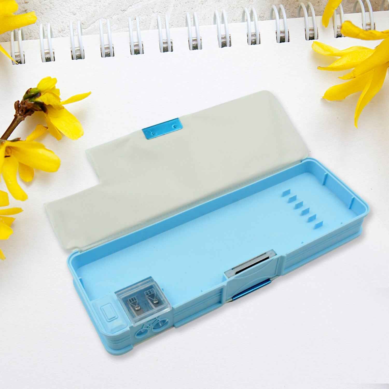Kids Pencil Case – Dual Compartment Stationery Box | Deskrova