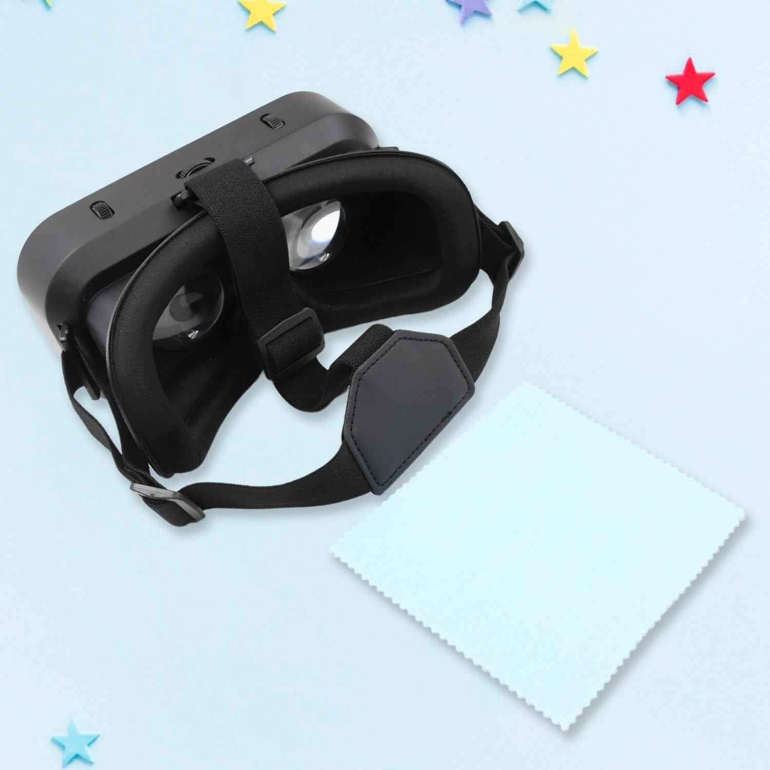 3D VR Box Headset – Adjustable Lenses for Comfortable VR Experience