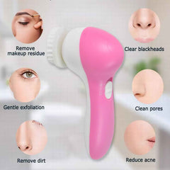 Facial Cleansing Brush – Waterproof Deep Cleansing | Calm & Curl