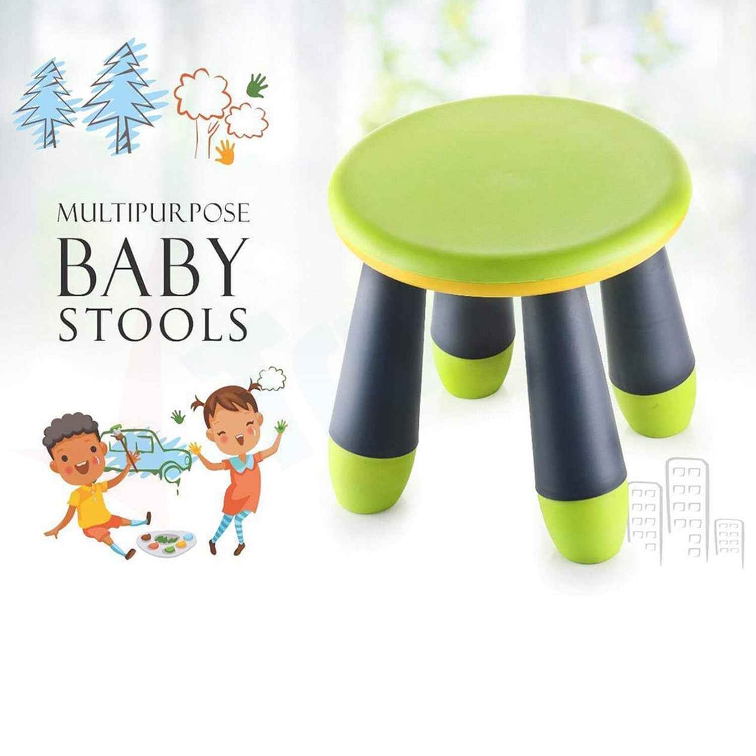 Foldable Baby Stool – Portable & Safe for Kids | Bub Barrier