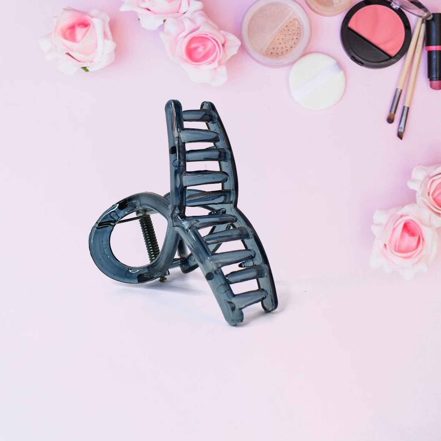 Matte Plastic Hair Clamp – Durable Firm Grip for All Hair Types