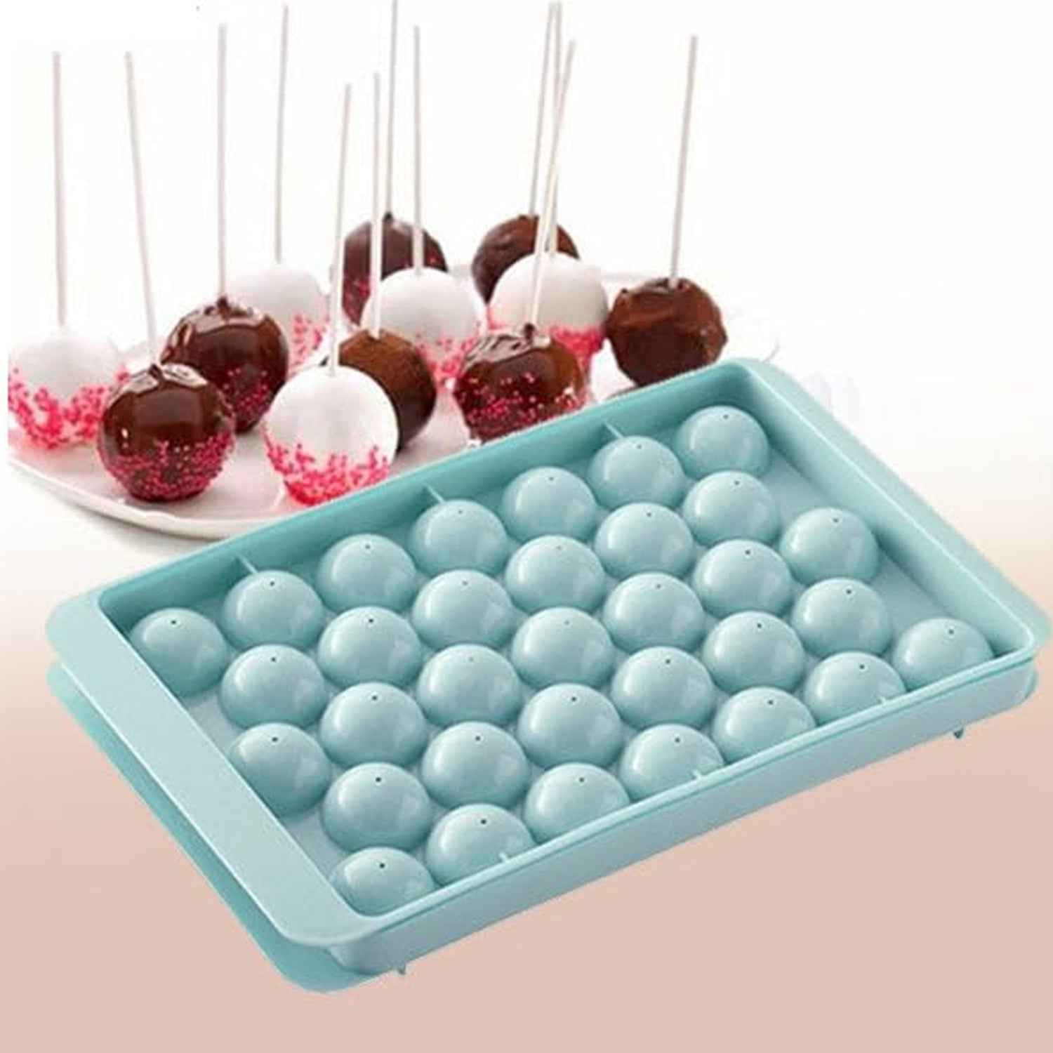 Ice Ball Mold – 33 Round Spheres, Reusable & BPA-Free |