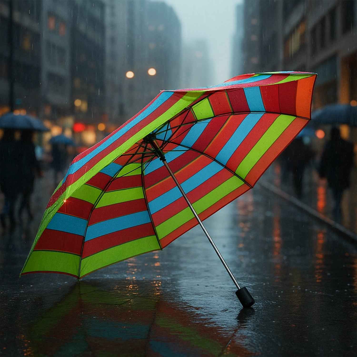 3-Fold Foldable Umbrella – UV & Rain Protection for Travel