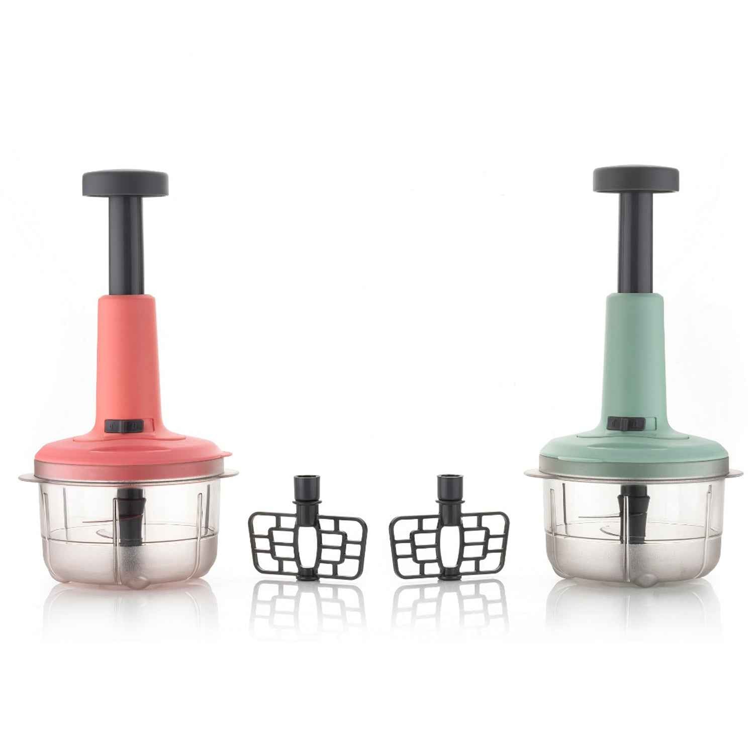 Push Chopper 800ml – Stainless Steel Blade for Quick Prep | Gamevana
