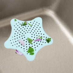 Sink Hair Catcher – Star Silicone Drain Strainer | ShineCrest