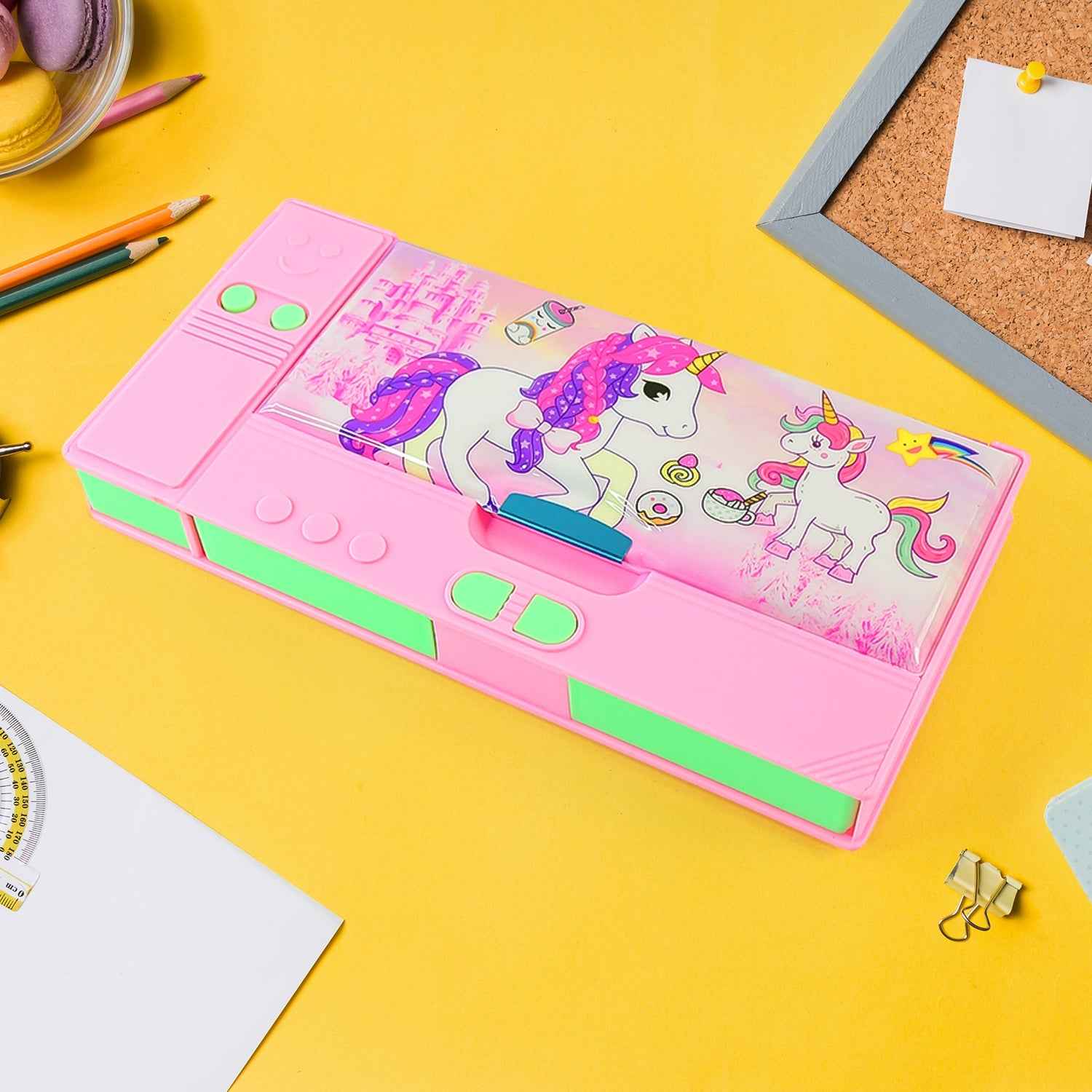 Jumbo Geometry Box – Multi-Compartment School Stationery | Writezo