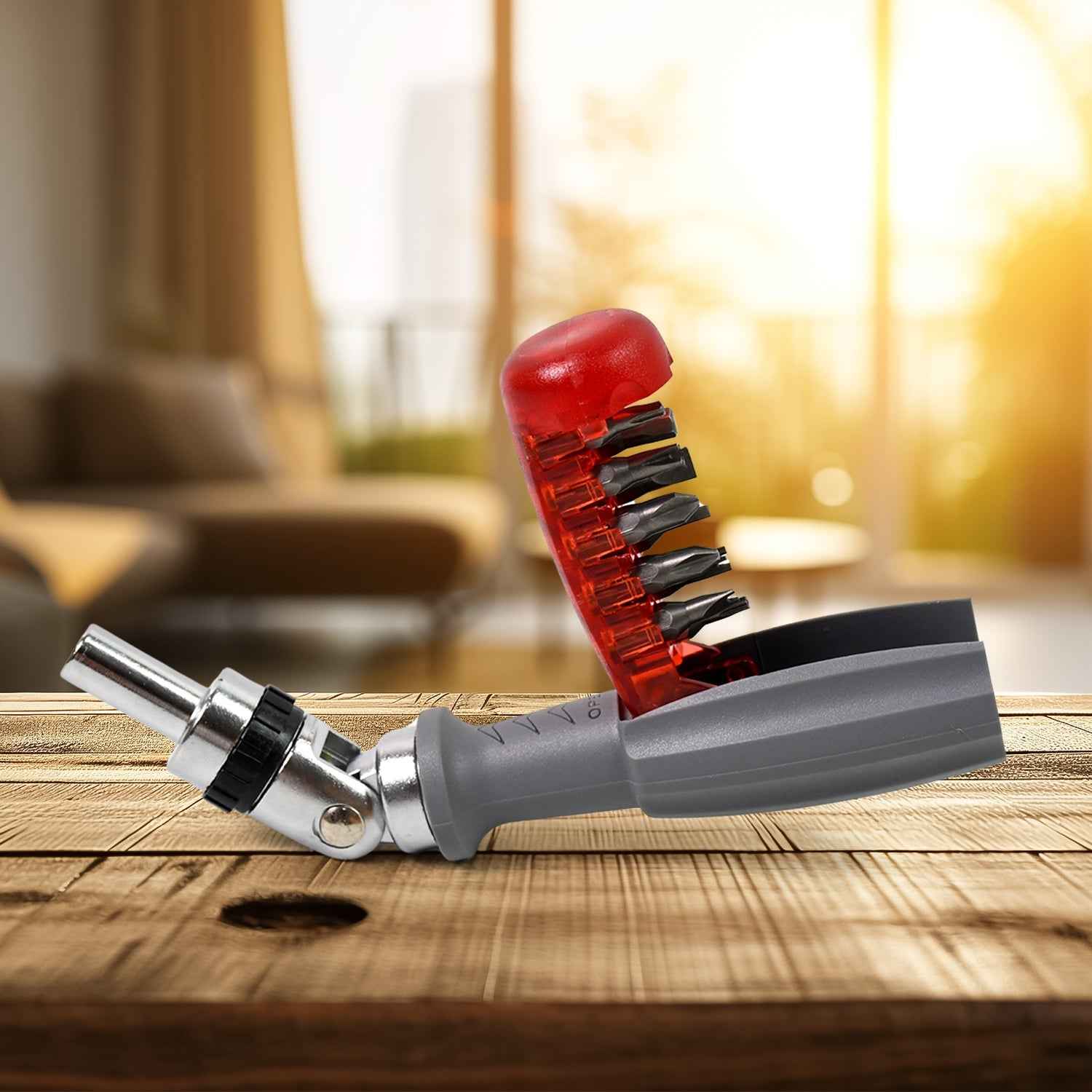 Ratchet Screwdriver Set – Adjustable Angle & 20 Bits | BoltForce