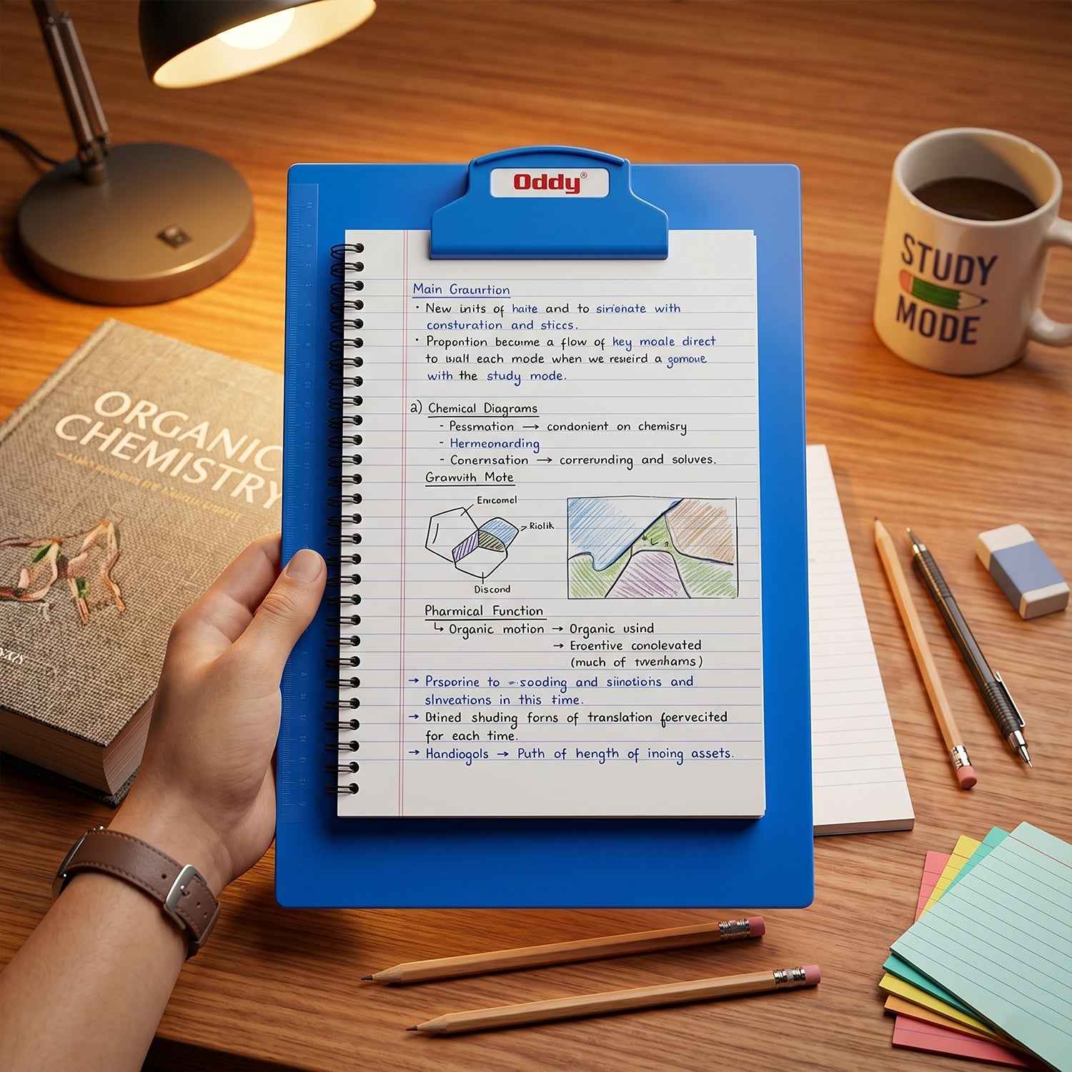 Plastic Clip Board Ð Durable A4 Size with Secure Grip for Writing