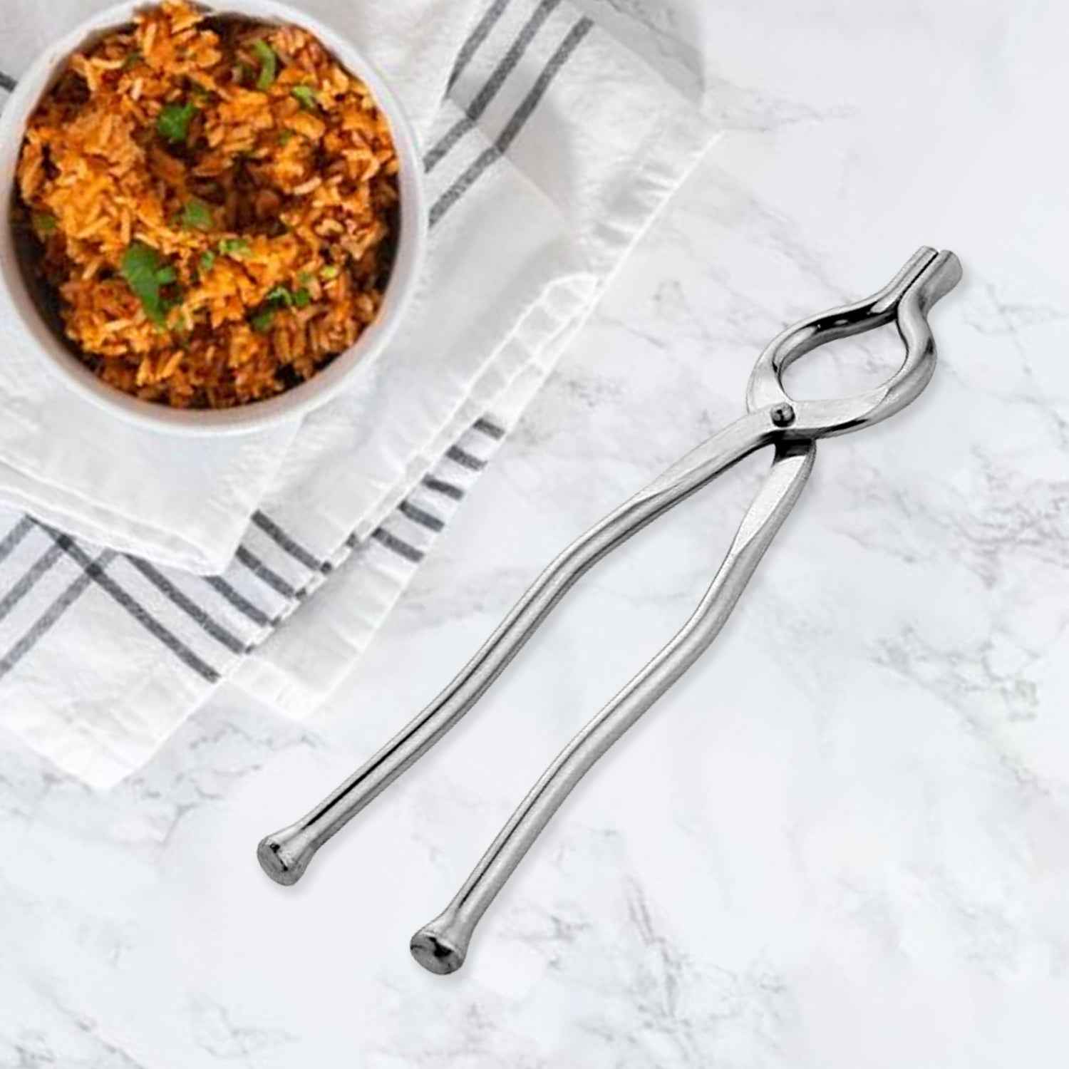 Stainless Steel Pakkad – Heavy-Duty Full Round Sansi with Strong Grip