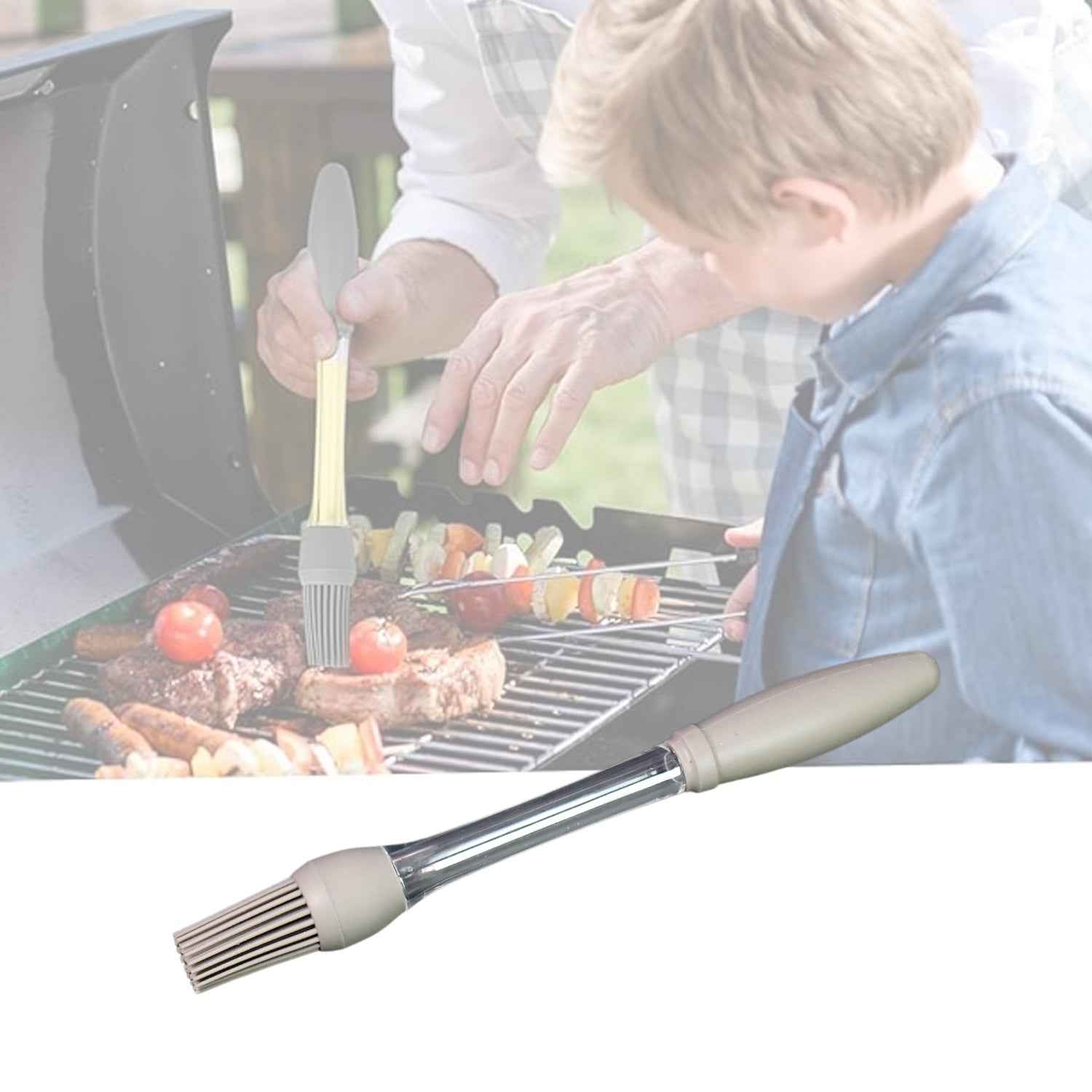 Silicone Oil Brush Ð Easy Dispensing for Grilling & Baking