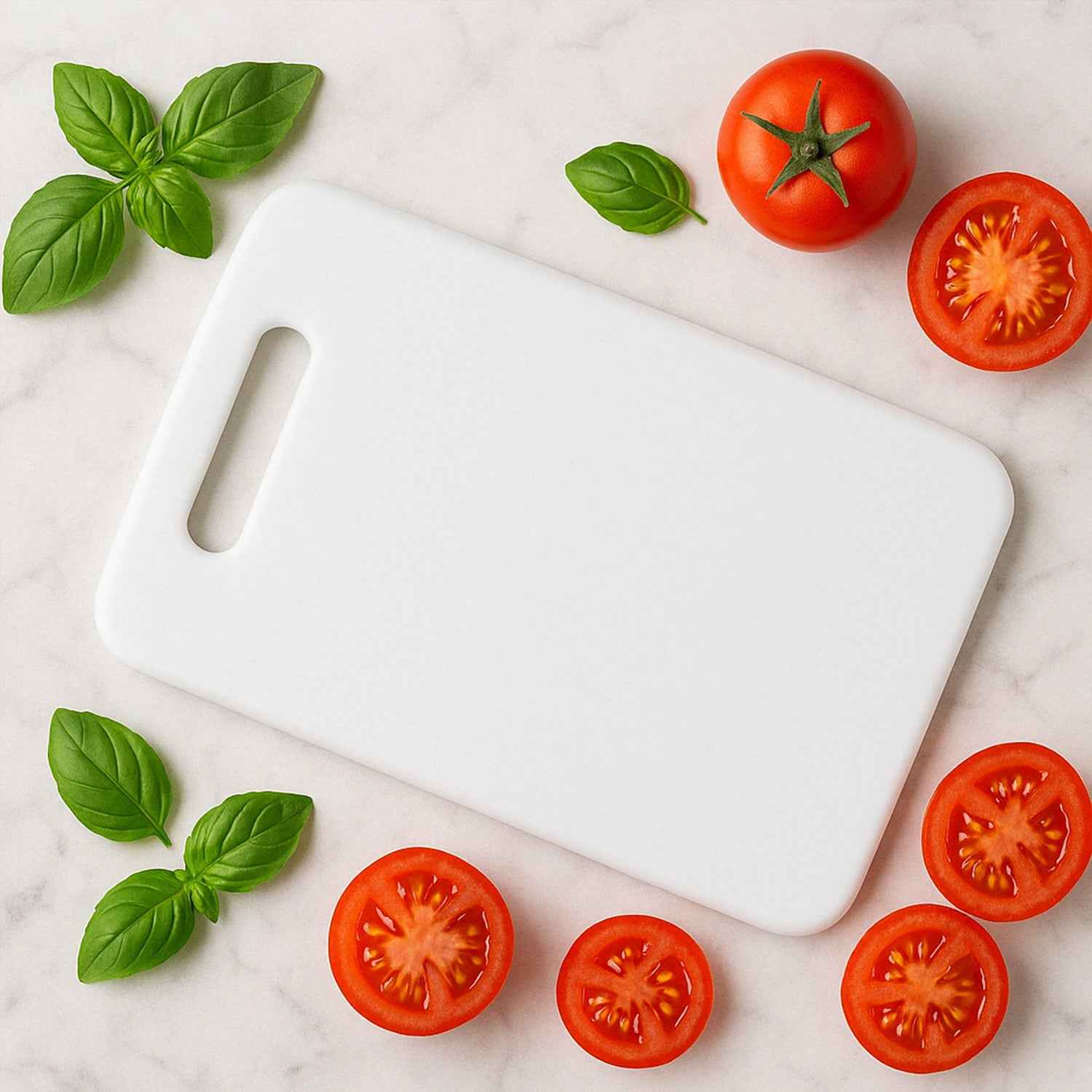 Medium Plastic Chopping Board – Durable & Food-Safe 36x23cm