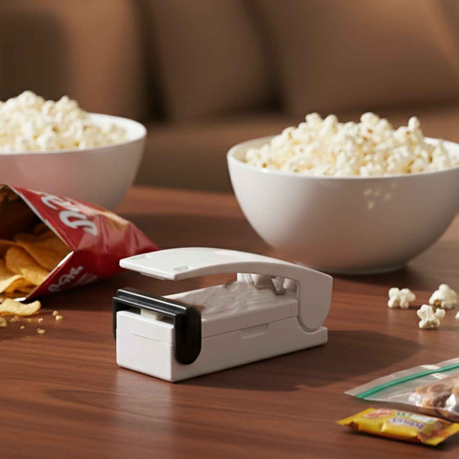 Mini Heat Sealer – Portable & Battery Operated Plastic Bag Sealer
