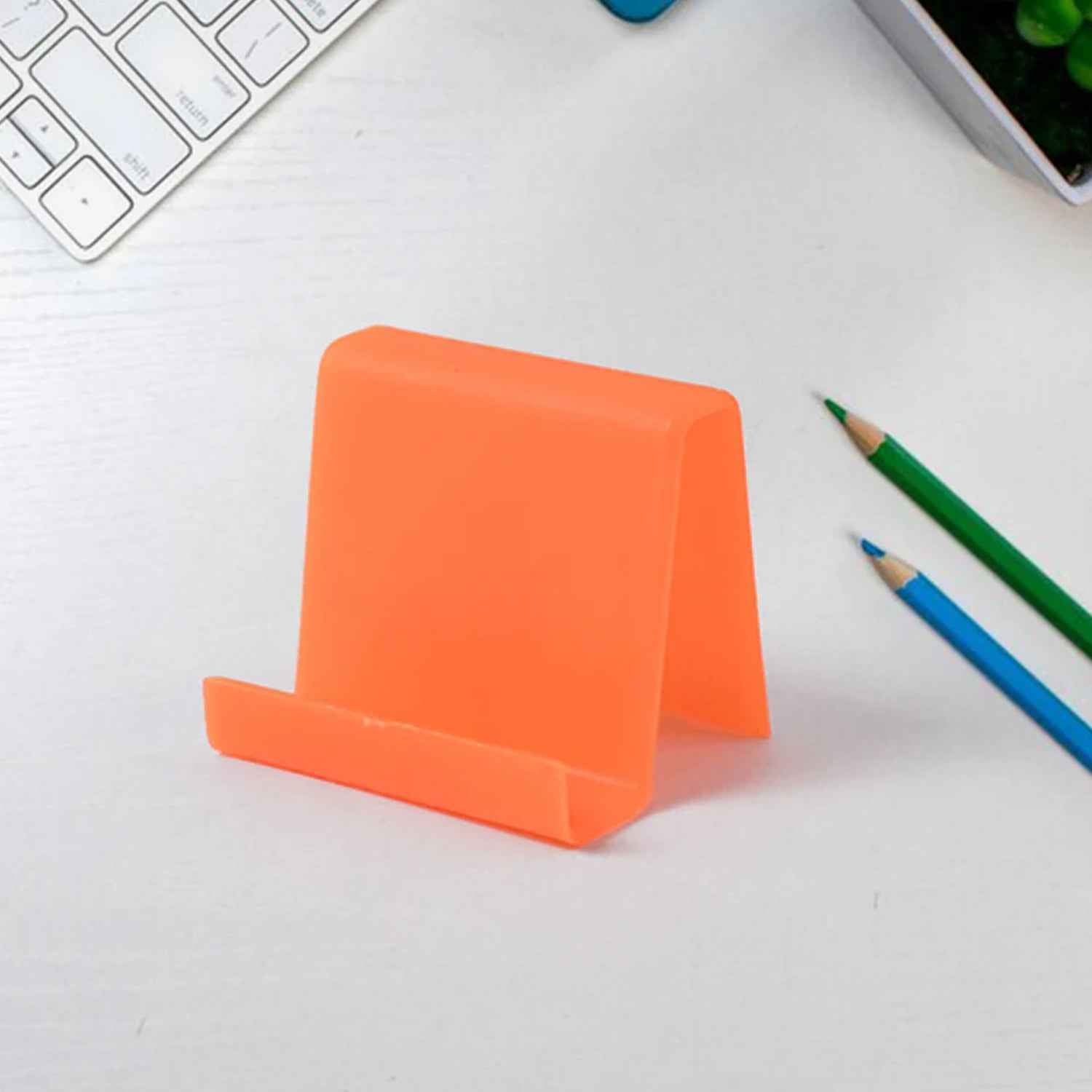 Mobile Phone Stand – Durable Plastic with Angled Support (2 Pc, Mixed Colors)