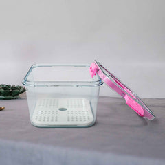 Plastic Food Storage Container – Clear, Airtight 1400ML | Lunchie Bunchie