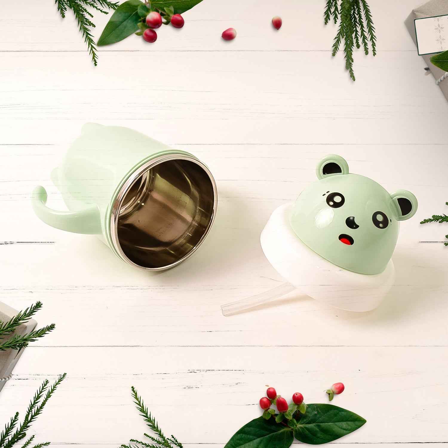 Sipper Baby Training Cup – Leak & Spill Proof 300ML Handle Design