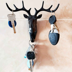 Deer Head Wall Hook – Self-Adhesive & Decorative | Styleva