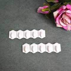 Adhesive Wall Hooks – Strong Drill-Free Set of 10 | GlimmerHome