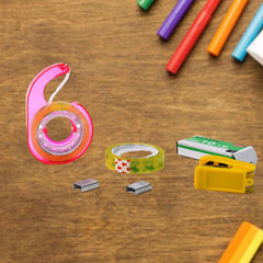 5-in-1 Stationery Kit – Compact Stapler & Sealing Tape Set
