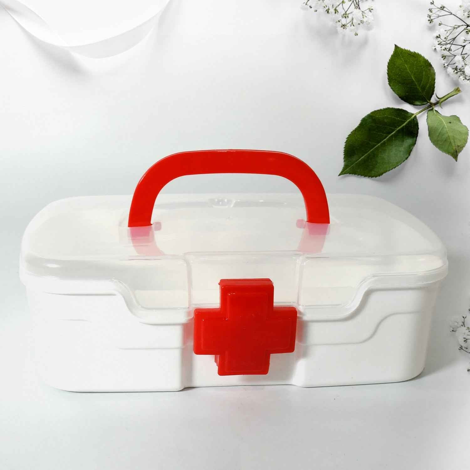 Medicine Storage Box – Portable First Aid Kit | FitFuzion