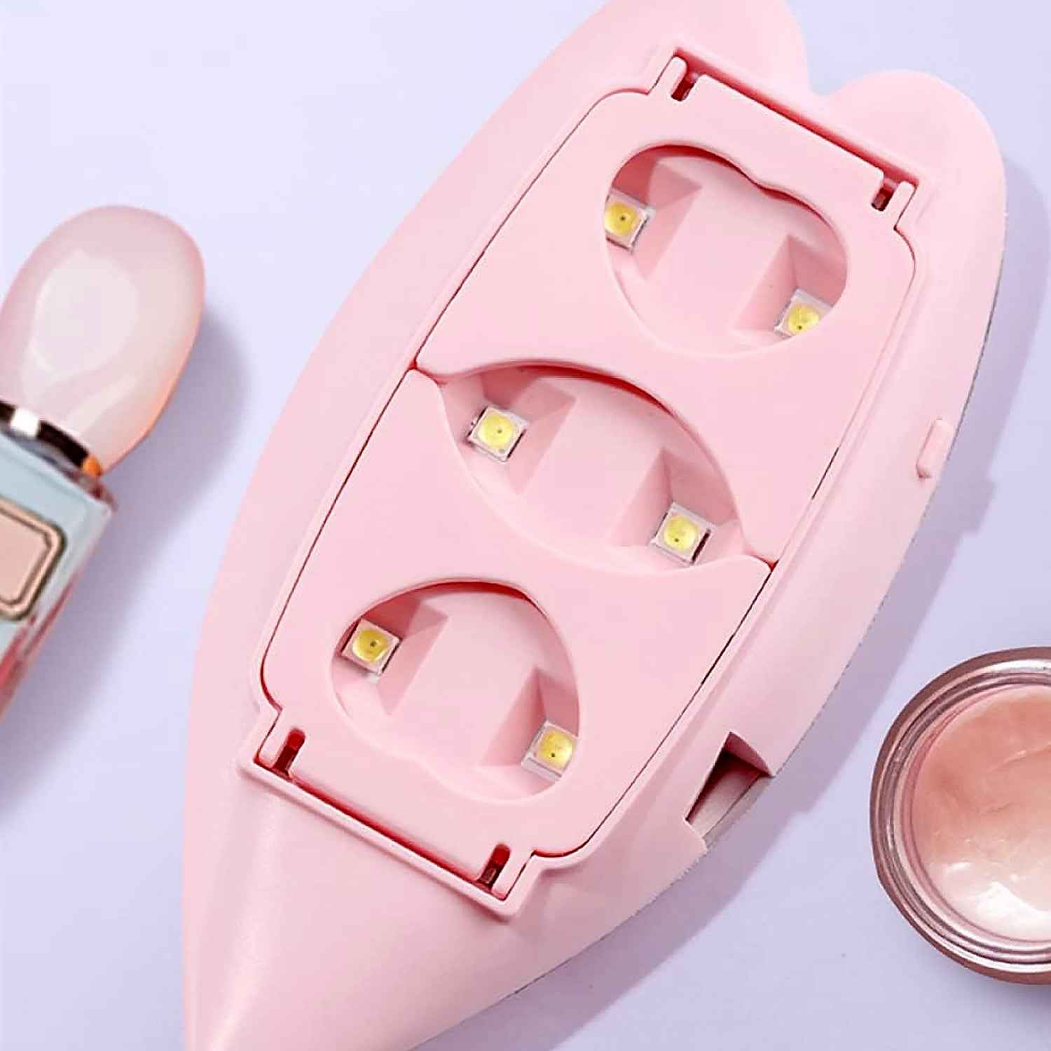 Mini UV LED Nail Lamp – Portable Gel Polish Curing | AuriGlam