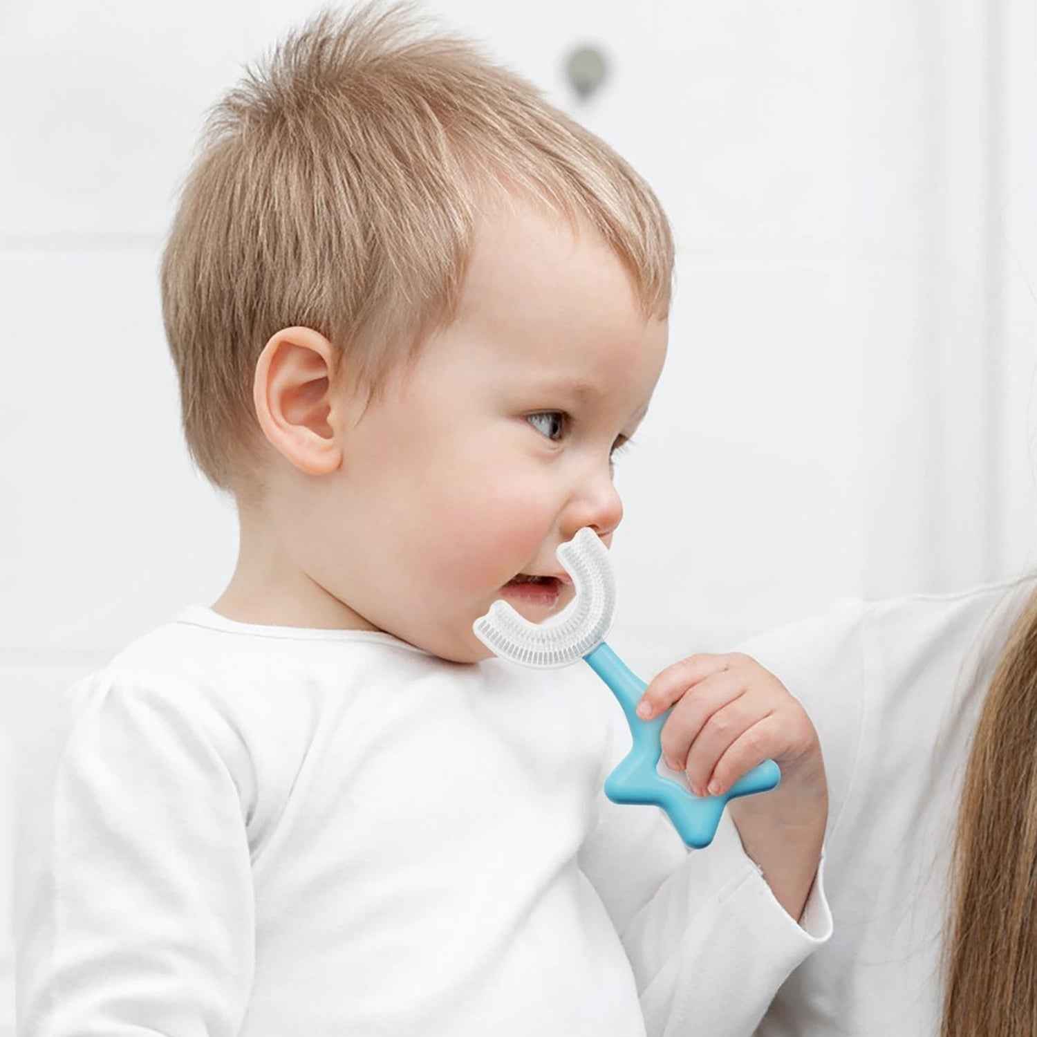 Kids U-Shape Toothbrush – Soft Silicone for Gentle Brushing | MintGuard