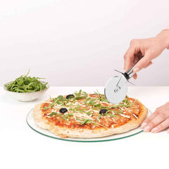 Stainless Steel Pizza Cutter – Sharp Wheel Slicer | Quickslice
