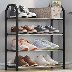 Folding Shoe Rack – 4-Layer Space-Saving Organizer |