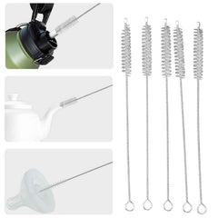 Straw & Bottle Cleaning Brush Set – 10 Pcs Deep Cleaning