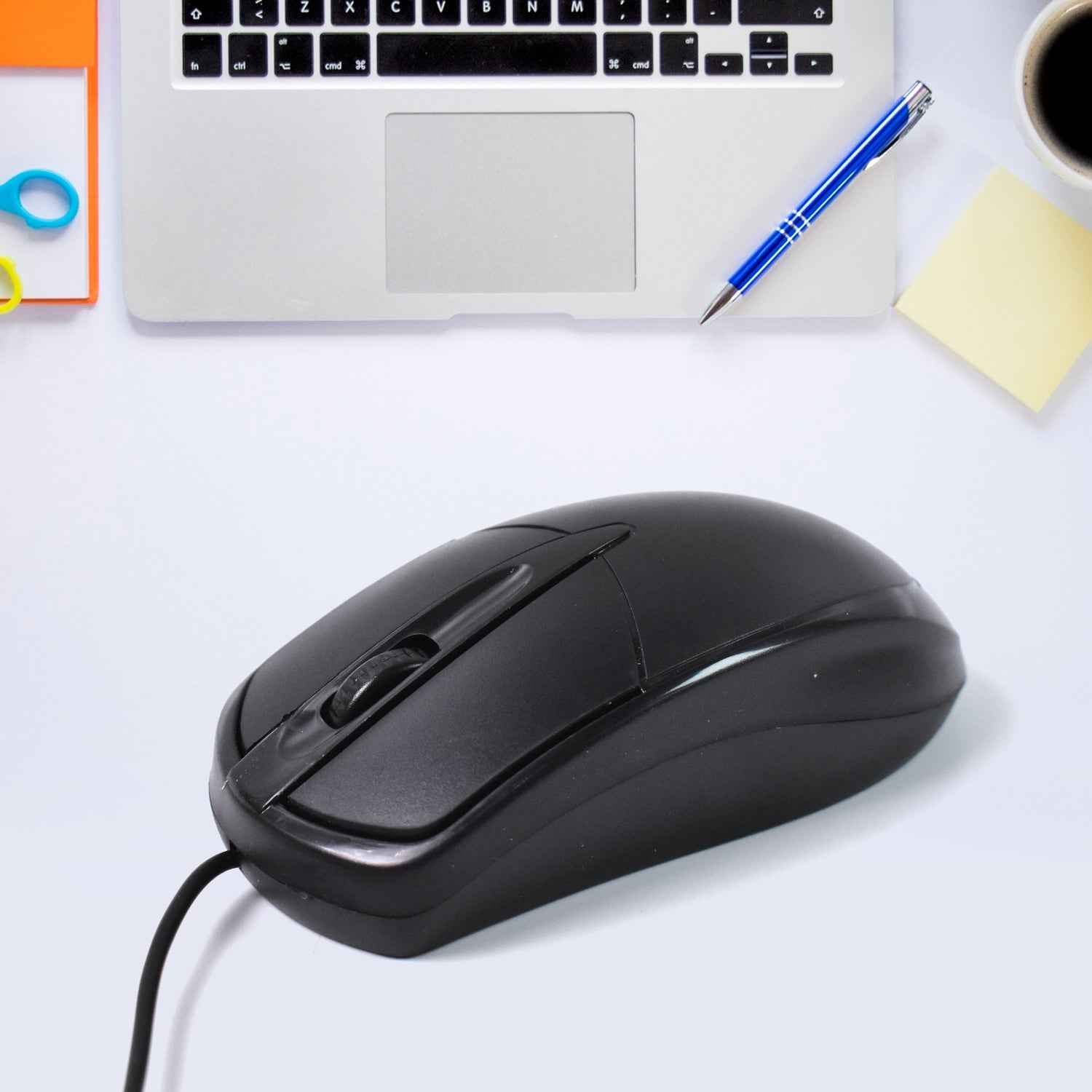 Wired Optical Mouse for Laptop & PC – Reliable USB | Compshop