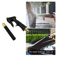 Water Spray Gun – Brass Multi-Mode Nozzle | Velvet Wheels