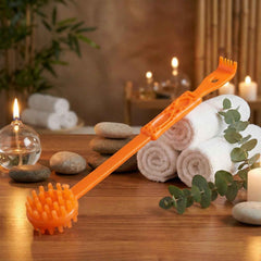 Body Massage Roller Stick – Dual-Head Long Handle for Deep Relief