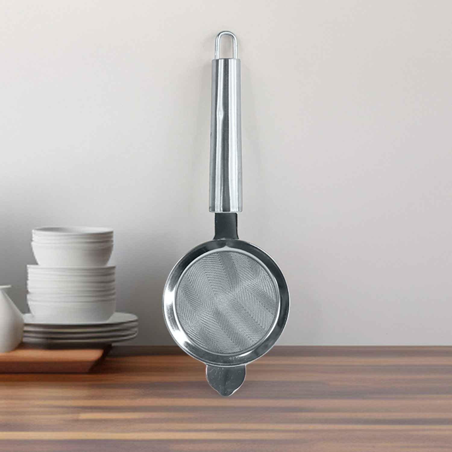 Stainless Steel Tea Strainer – Double Mesh for Smooth Brewing