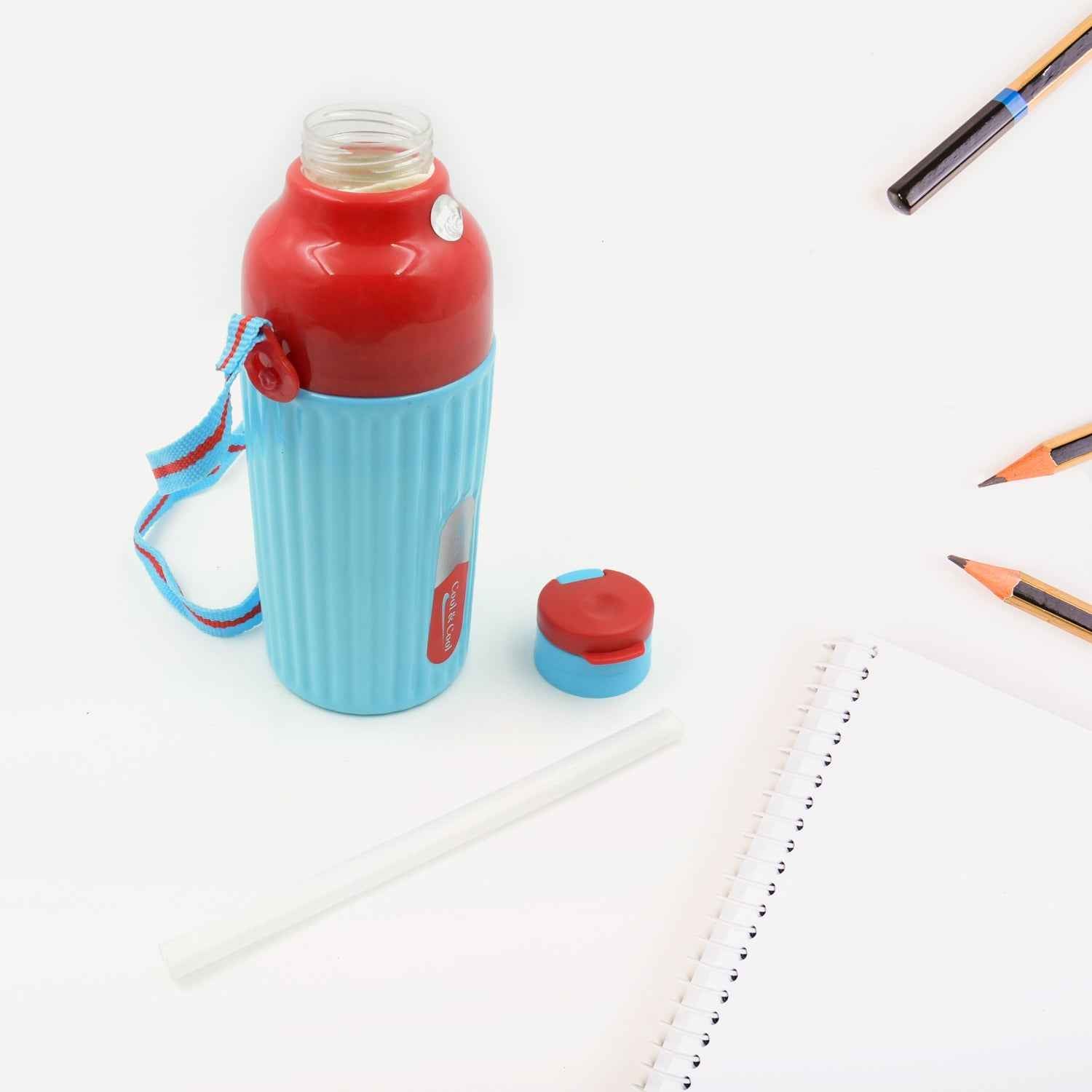 500ml Insulated Water Bottle – BPA-Free & Leak-Proof with Strap | Nekza