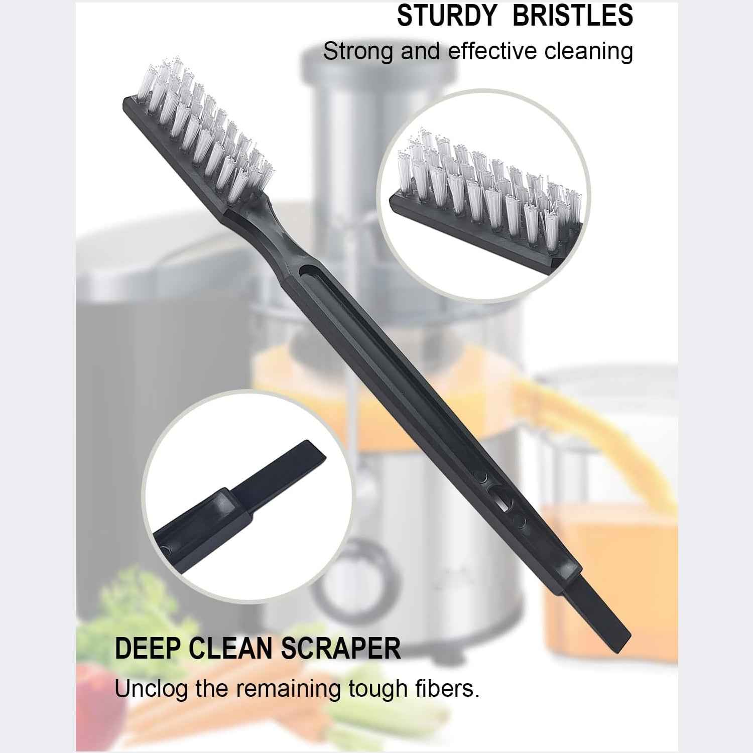 Multifunctional Cleaning Brush – Versatile Kitchen Tool | Velvet Wipe
