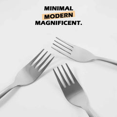 Stainless Steel Dinner Fork Set – 3 Pcs, Premium & Rust-Resistant