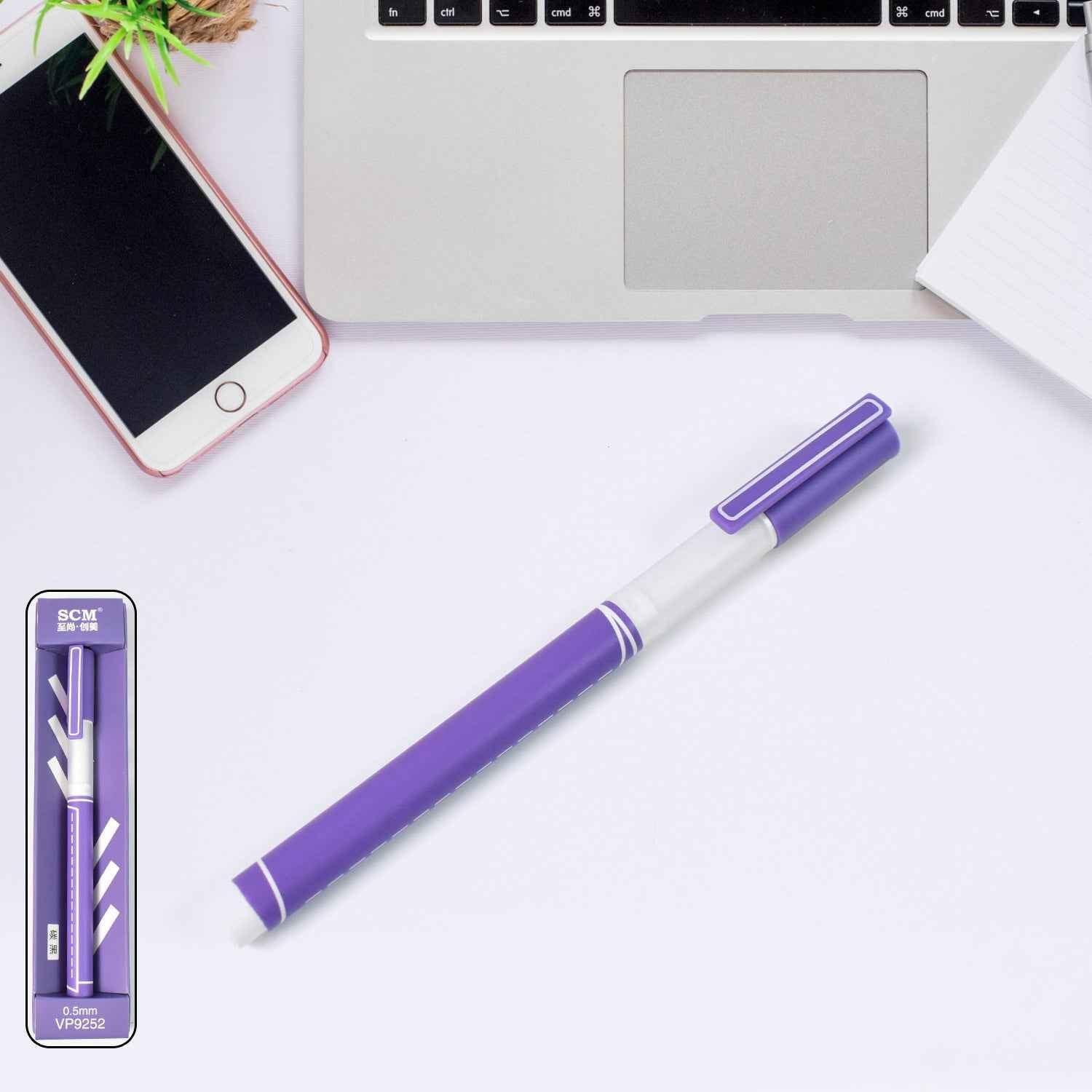 Black Gel Pen 0.5mm Fine Tip – Smooth Precise Writing