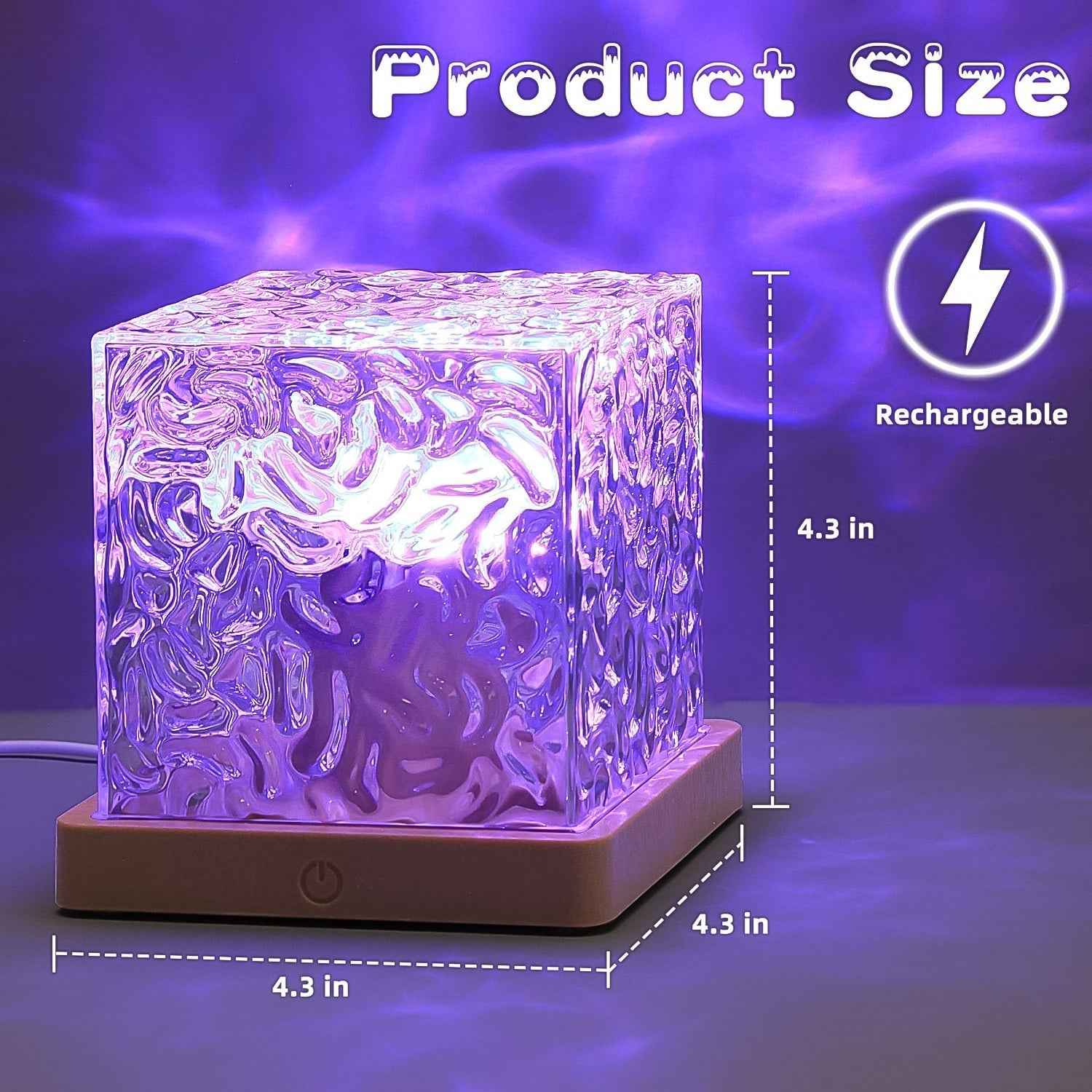 Ocean Wave Projector Lamp – Remote Control LED Light | Styleva