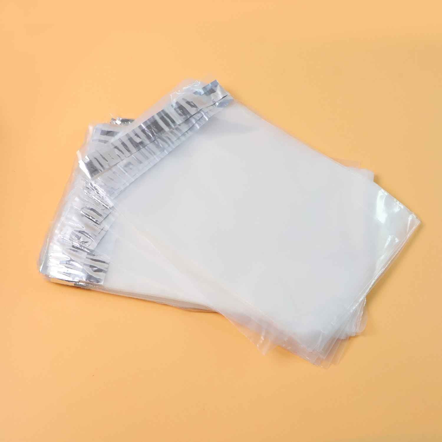 Self-Adhesive Courier Polybags – Tamper-Proof & Waterproof 6.5x8 Inch Pack