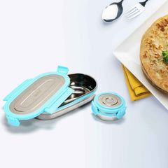 Stainless Steel Lunch Box Set of 2 | Ganesh