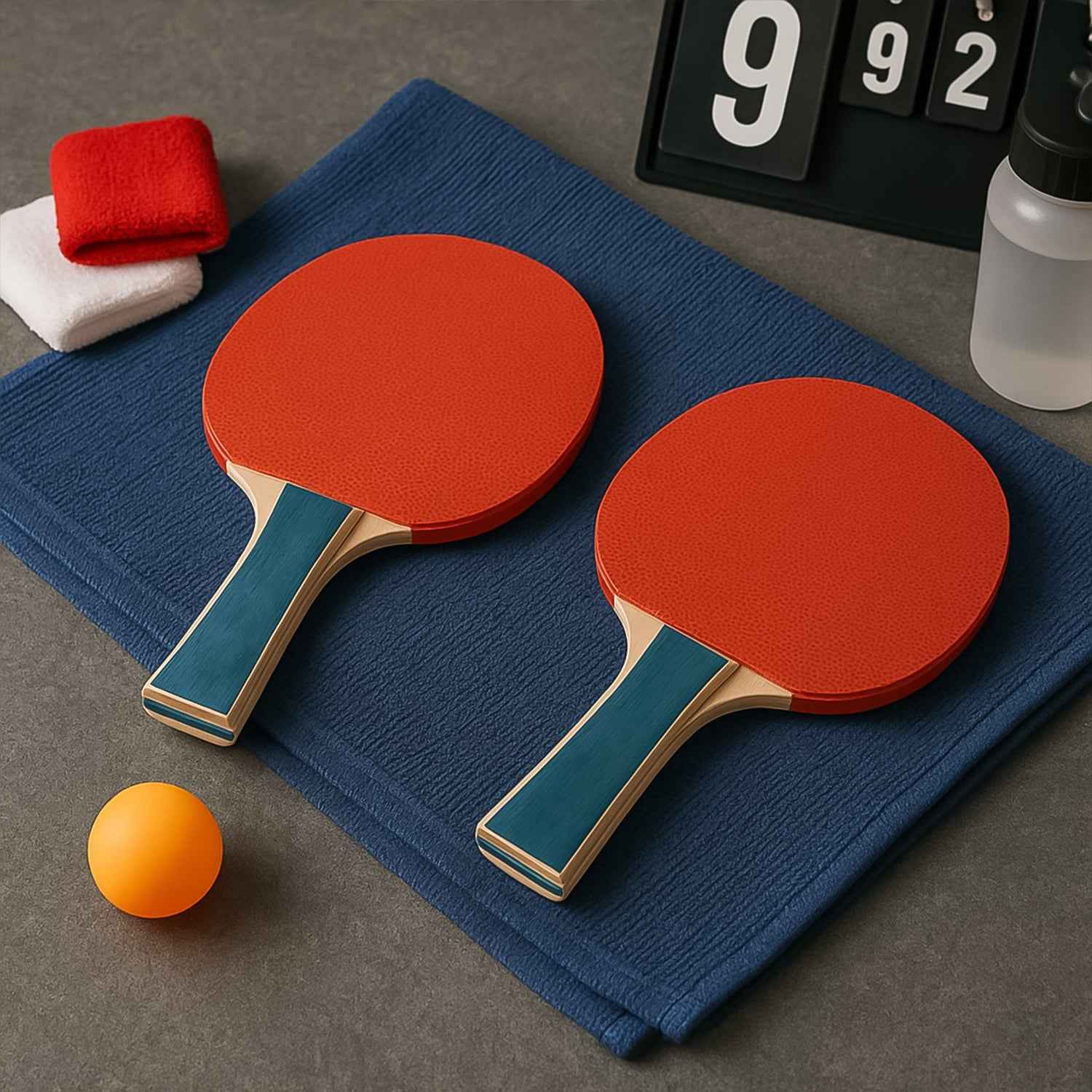 Table Tennis Racket Set – Professional Grip & Durable Paddles