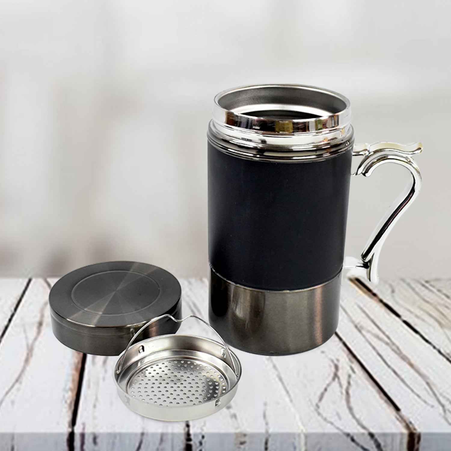 Stainless Steel Water Bottle 600ML – Leak-Proof & Reusable